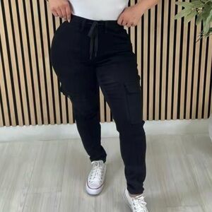 Judy blue Black Cargo Jogger Pants
